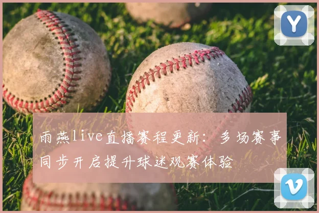 雨燕live直播赛程更新：多场赛事同步开启提升球迷观赛体验