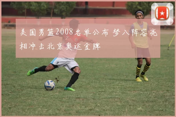 美国男篮2008名单公布 梦八阵容亮相冲击北京奥运金牌